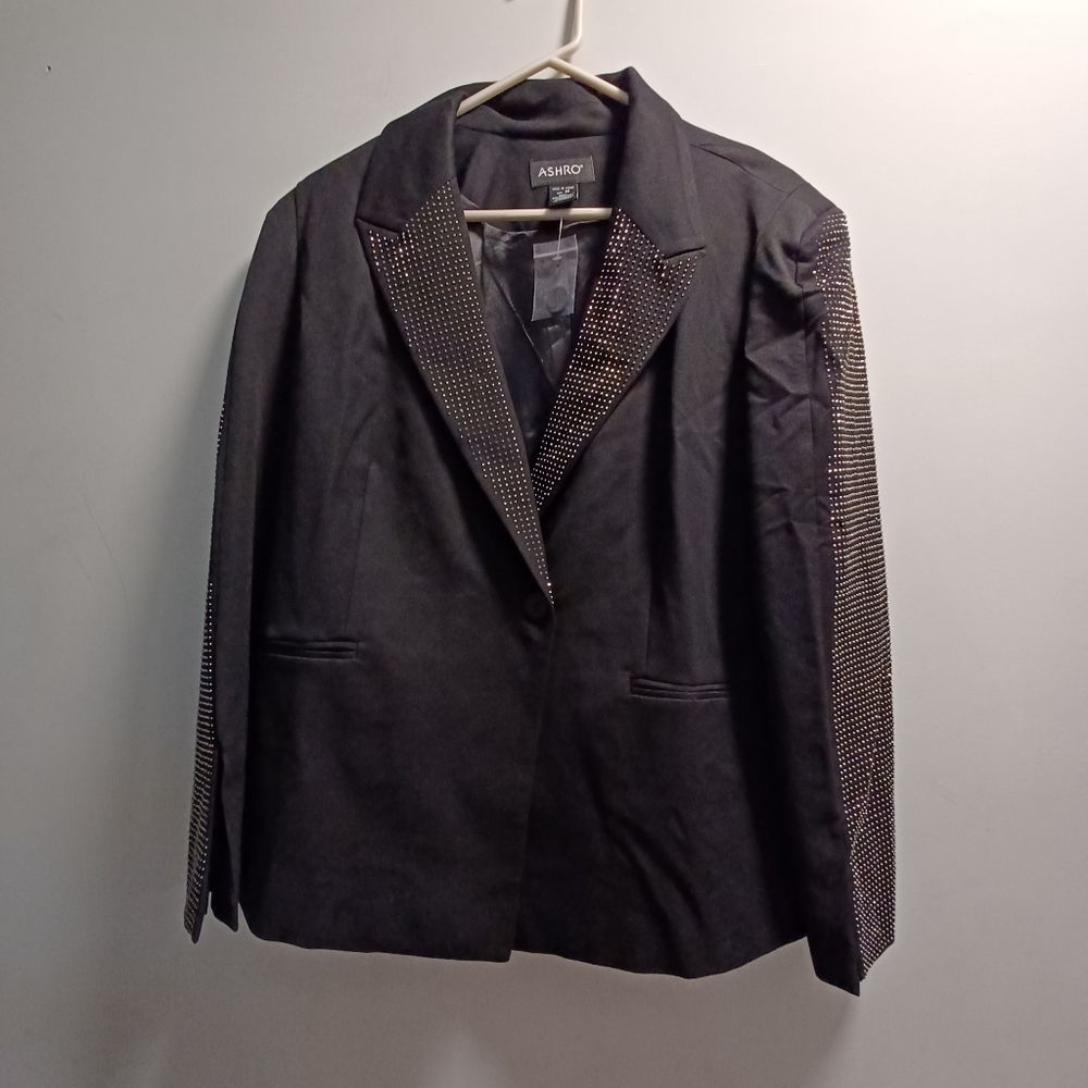 BLING OUT BLACK BLAZER